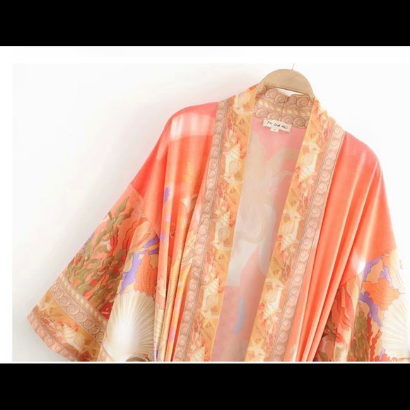 🔥HP Best in Boutiques🔥BOHO Mermaid Kimono - Picture 16 of 16
